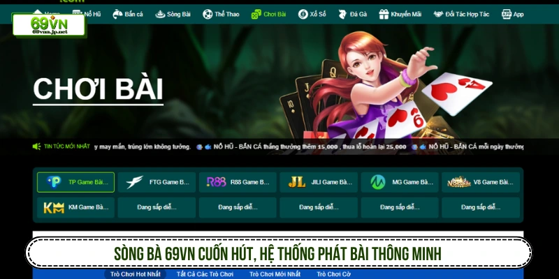 Sòng bài hấp dẫn tại 69 VN 