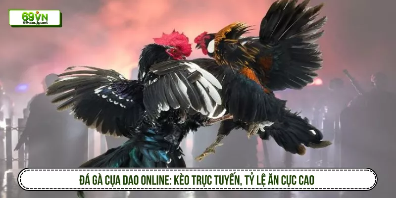 Đá Gà Cựa Dao Online: Kèo Trực Tuyến, Tỷ Lệ Ăn Cực Cao